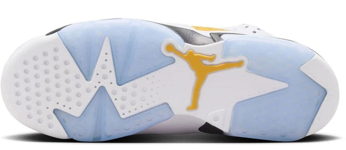 (GS) Air Jordan 6 Retro 'White / Yellow Ochre' (2024) 384665-170