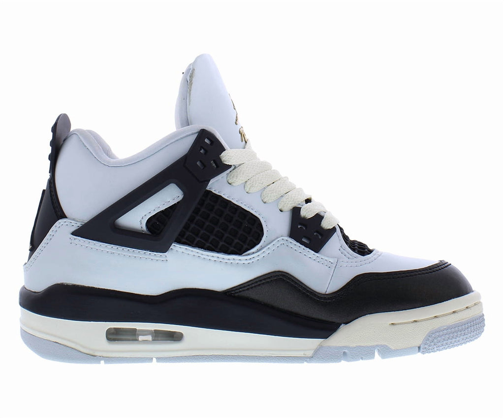 Little Kid's Jordan 4 Retro Pure Platinum/Metallic Gold (FZ8586 070) - 13