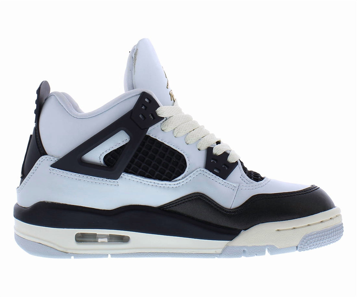 Little Kid's Jordan 4 Retro Pure Platinum/Metallic Gold (FZ8586 070) - 13