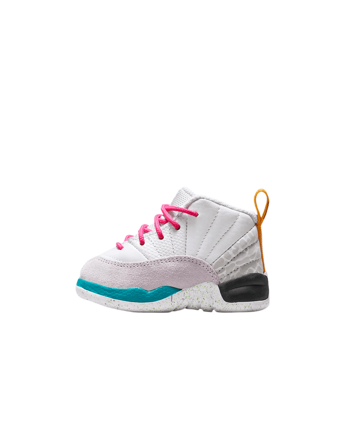 Toddler's Jordan 12 Retro White/Vapor Green-Photon Dust (850000 130) - 8