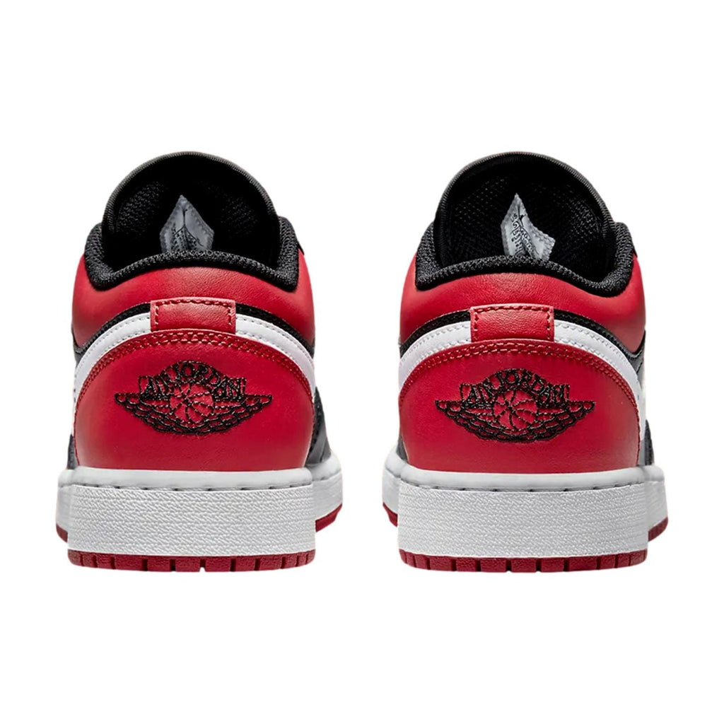 Big Kid's Jordan 1 Low Black/Gym Red-White (553560 066) - 6