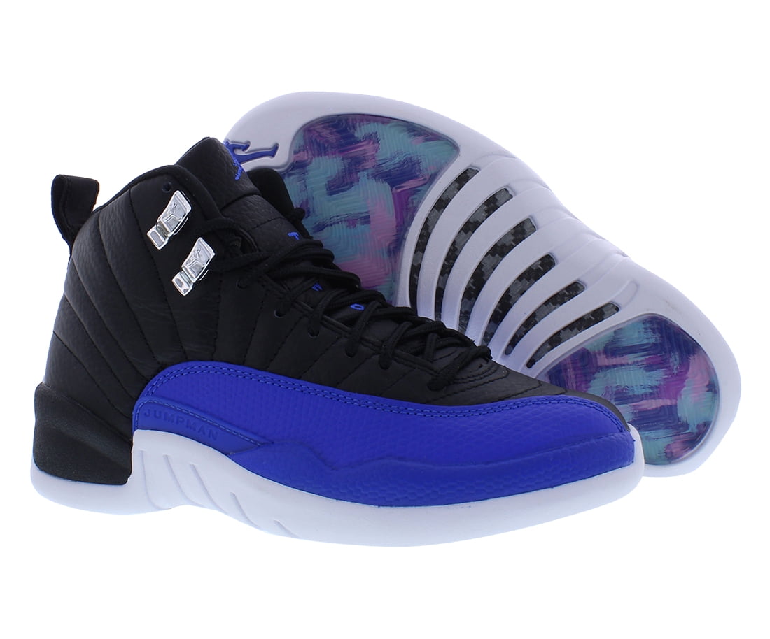 Nike Air Jordan 12 Retro Black/Hyper Royal AO6068-004 Women's Size 5