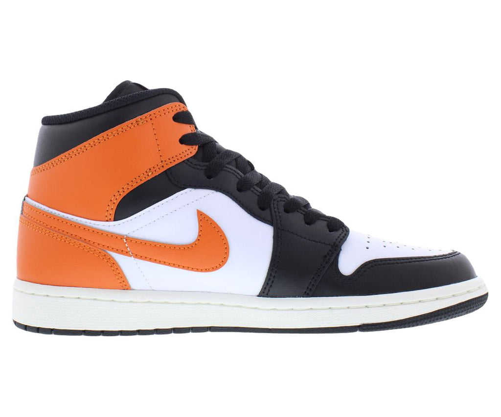 Men's Jordan 1 Mid Starfish/Black-White-Sail (DQ8426 801) - 8
