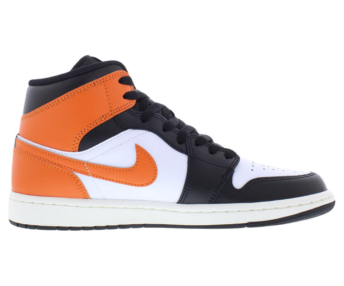 Men's Jordan 1 Mid Starfish/Black-White-Sail (DQ8426 801) - 8