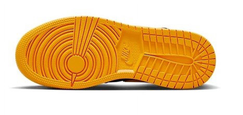 Big Kid's Air Jordan 1 Mid SE Black/Vivid Orange (FJ4924 008) - 6.5