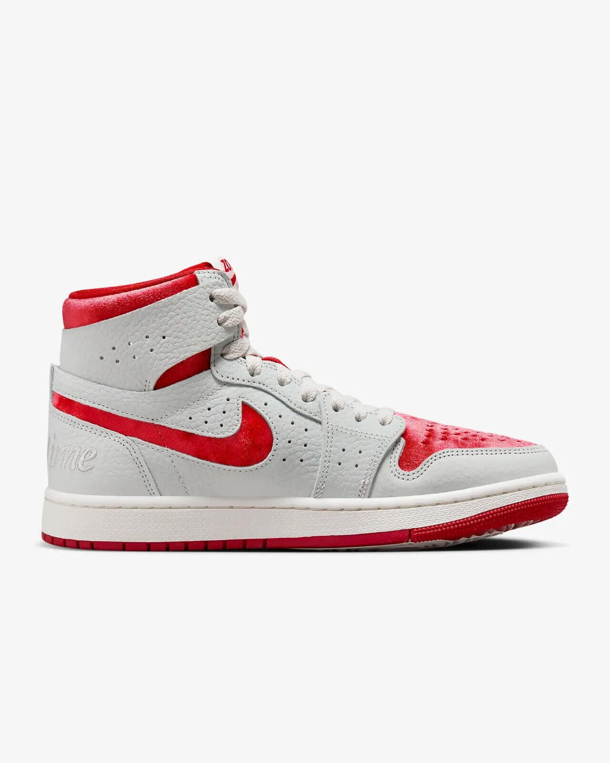 Air Jordan 1 Zoom CMFT 2 DV1304-106 Women's Summit White/Red Sneaker Shoes (6.5)