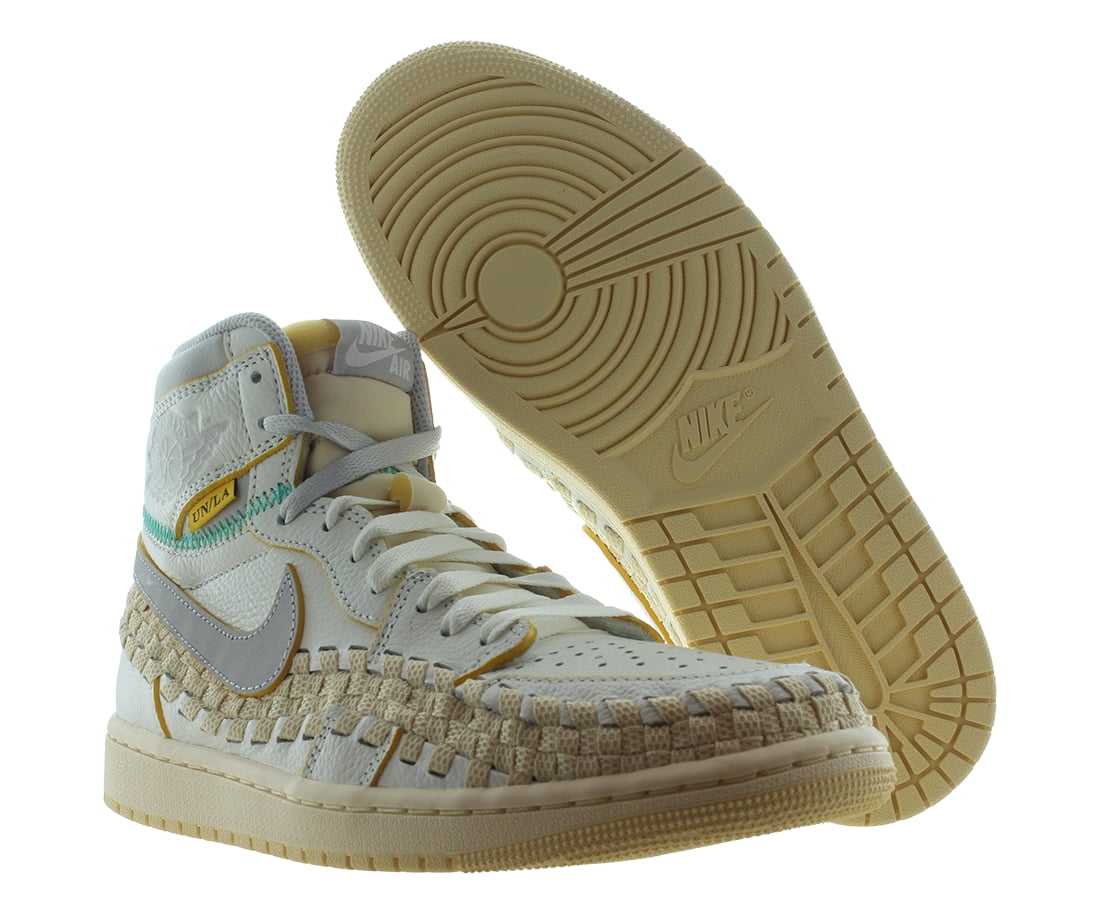 Nike Air Jordan 1 Retro Hi OG SP Mens Shoes Size 4, Color: Sail/Neutral Grey-Muslin