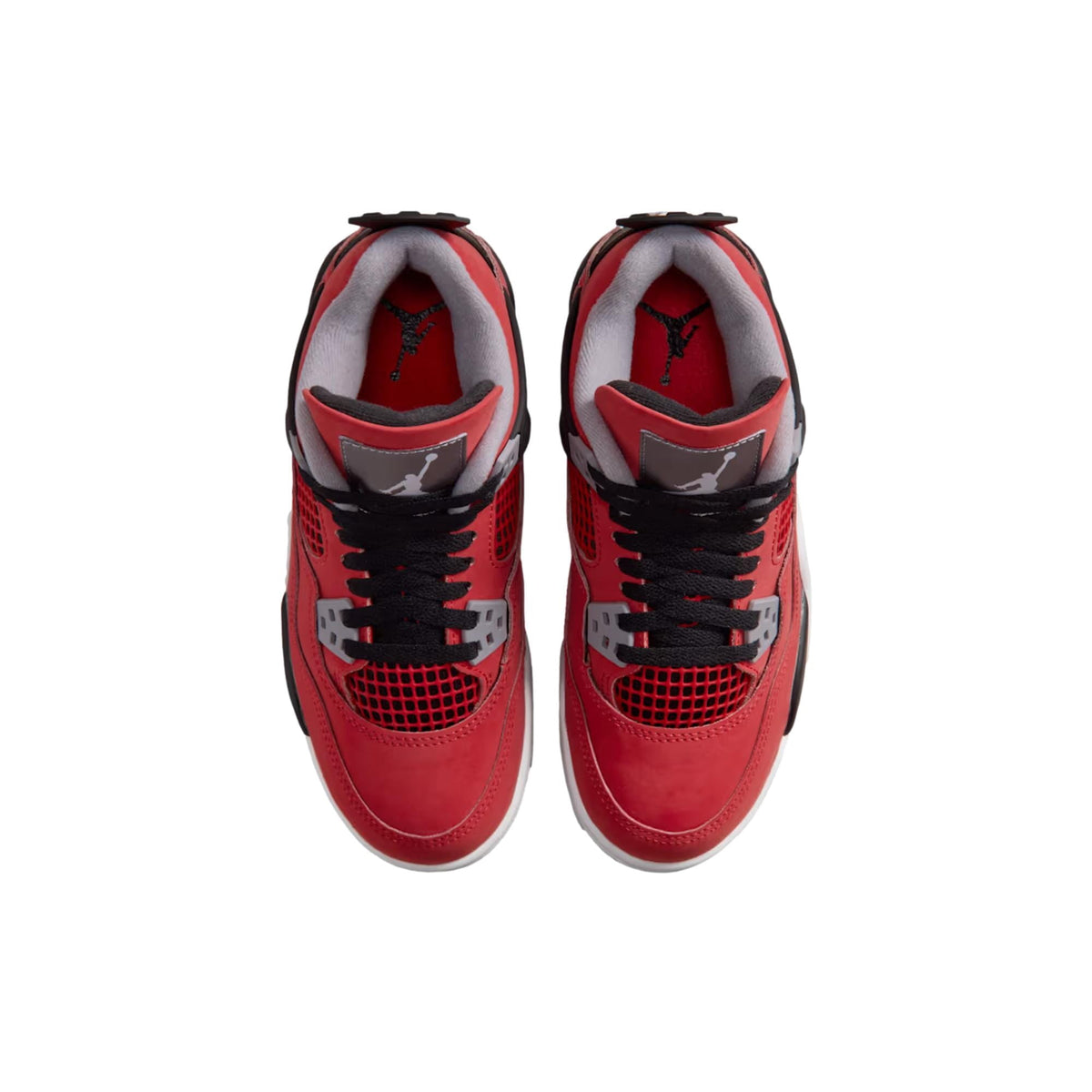 Big Kid's Jordan 4 Retro "Toro Bravo" Fire Red/White-Black (FQ8213 600) - 5.5