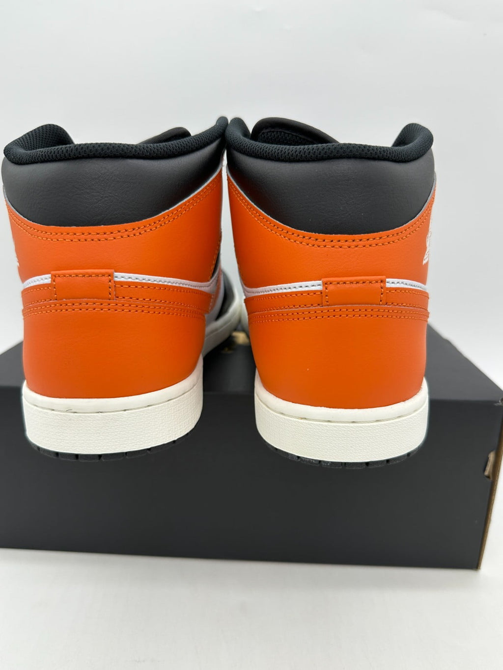 Men's Jordan 1 Mid Starfish/Black-White-Sail (DQ8426 801) - 8