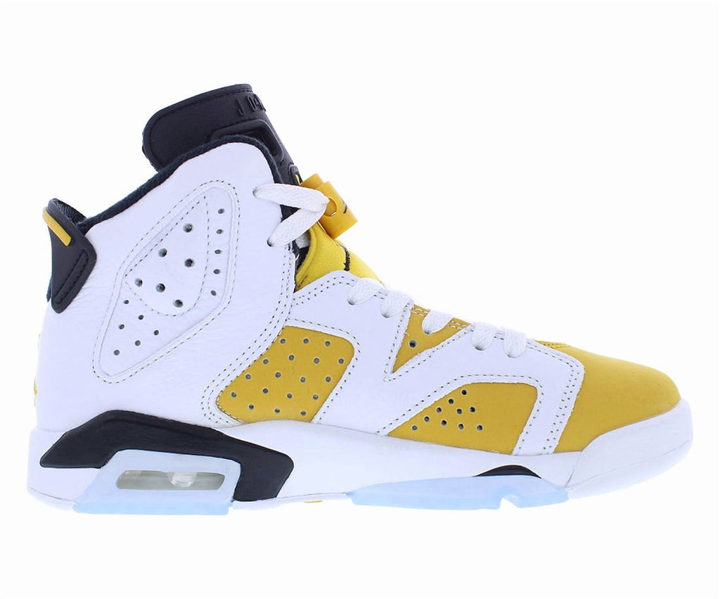 (GS) Air Jordan 6 Retro 'White / Yellow Ochre' (2024) 384665-170