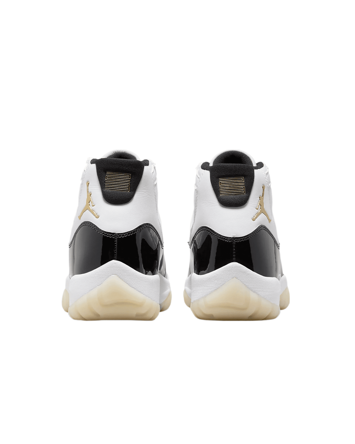 Nike Air Jordan 11 Retro GS Boys Shoes Size 5.5, Color: White/Metallic Gold/Black