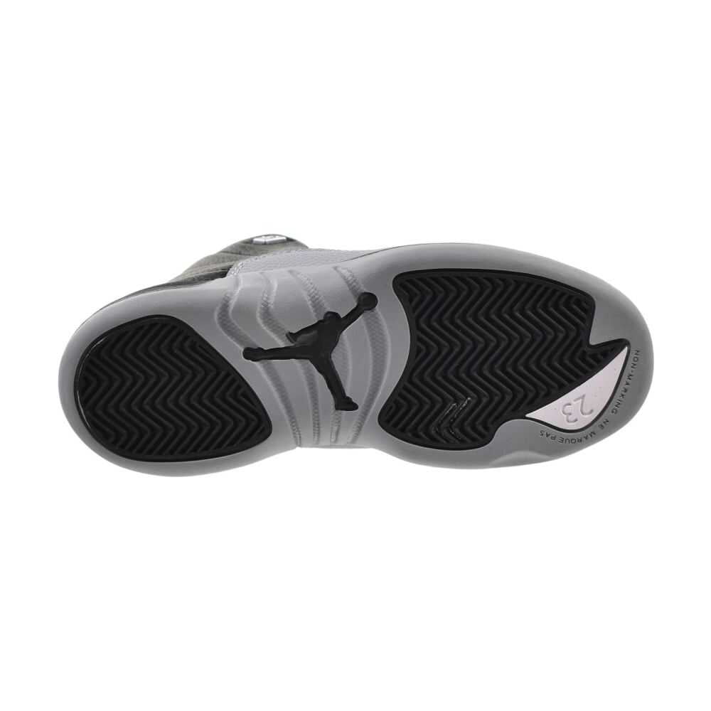 Jordan 12 Retro (PS) "Barons" Little Kids Shoes Black/Wolf Grey 151186-010