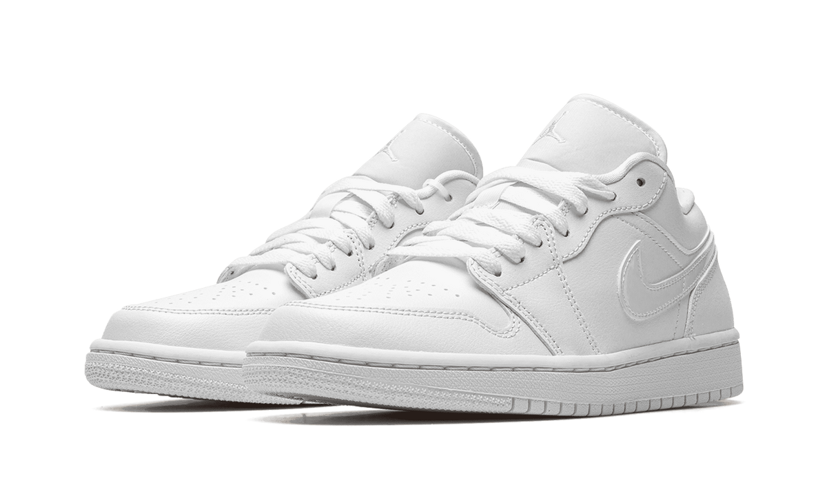 Jordan WOMENS AIR JORDAN 1 Low Womens "Triple White" DV0990 111 DV0990 111 from Stadium Goods