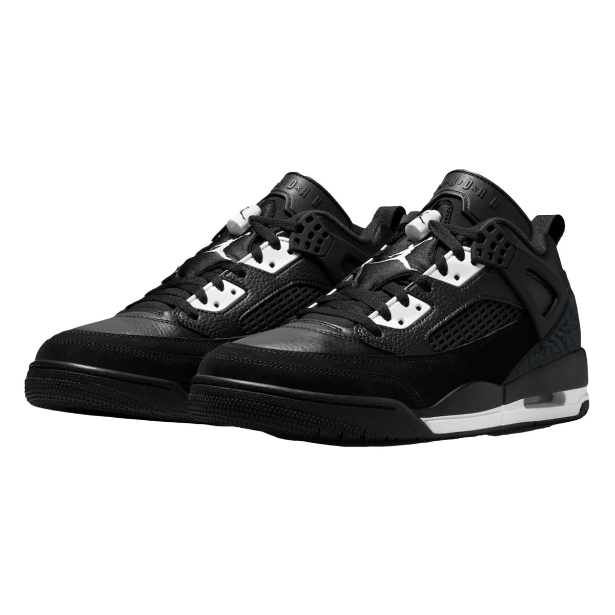 Men's Jordan Spizike Low Black/White-White-Anthracite (FQ1759 010) - 10.5