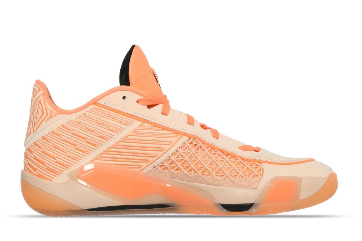 Men's Jordan XXXVII Low Crimson Tint/Black (FD2326 800) - 10