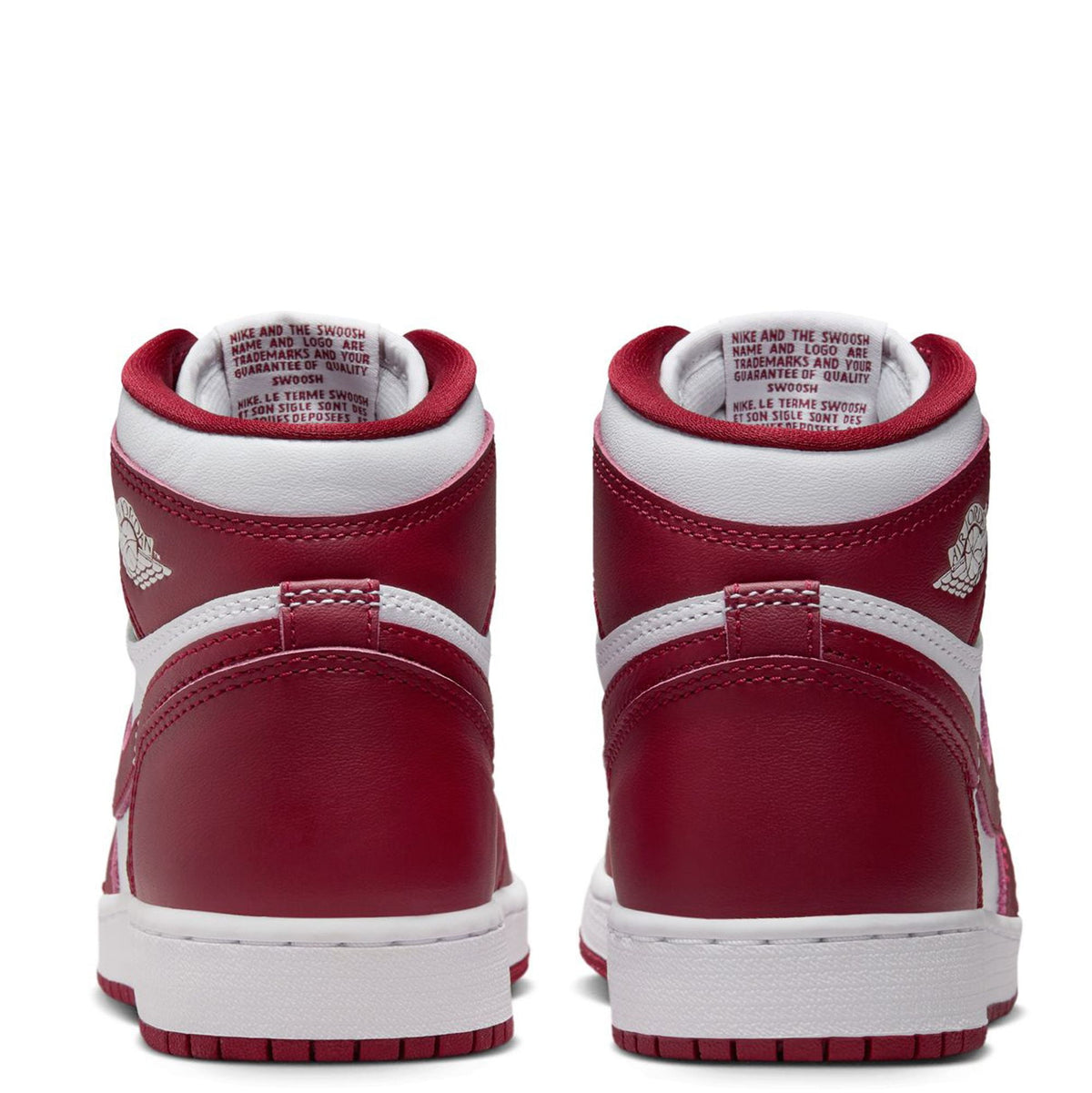 Big Kid's Jordan 1 Retro High OG "Artisanal Red" Wt/Team Rd (FD1437 160) - 4.5
