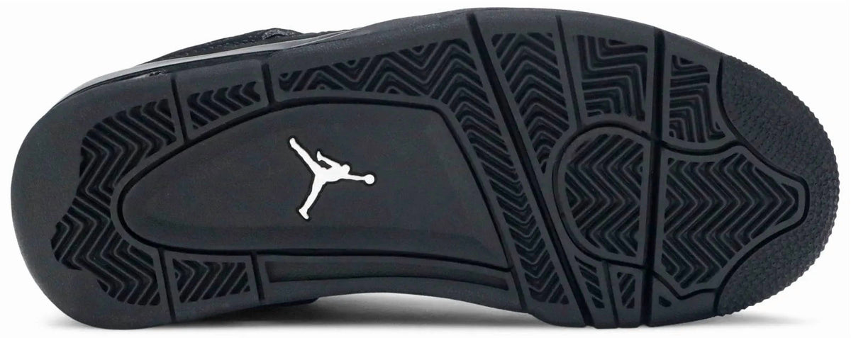 Big Kid's Jordan 4 Retro OG "Black Cat" Black/Black-LT Graphite (IB4171 010) - 4