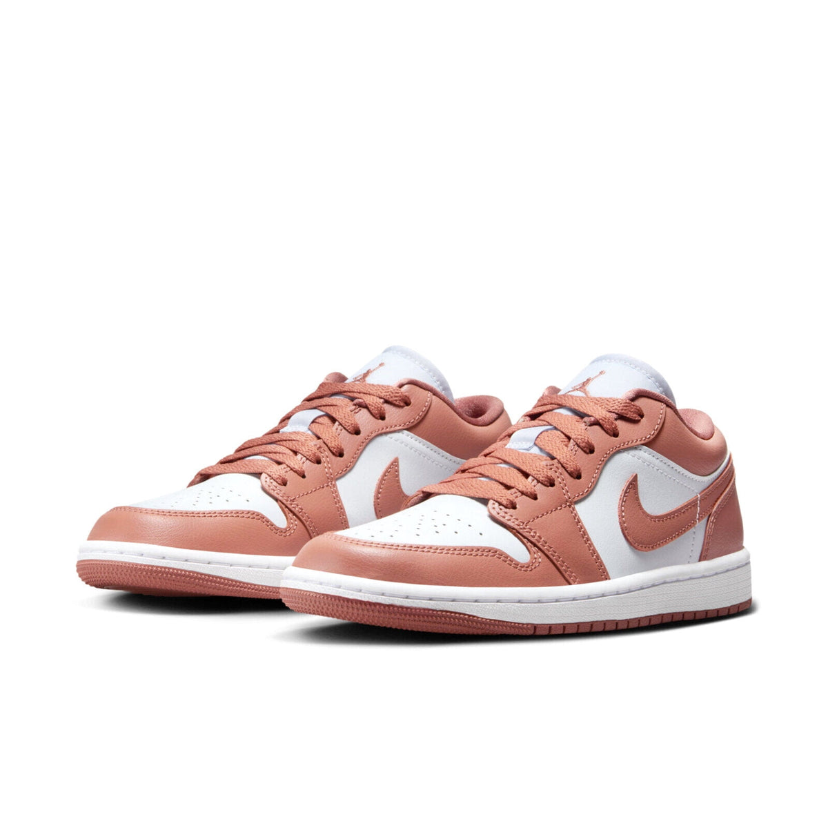 Women's Jordan 1 Low Pure Platinum/Sky J Orange (DC0774 080) - 6.5