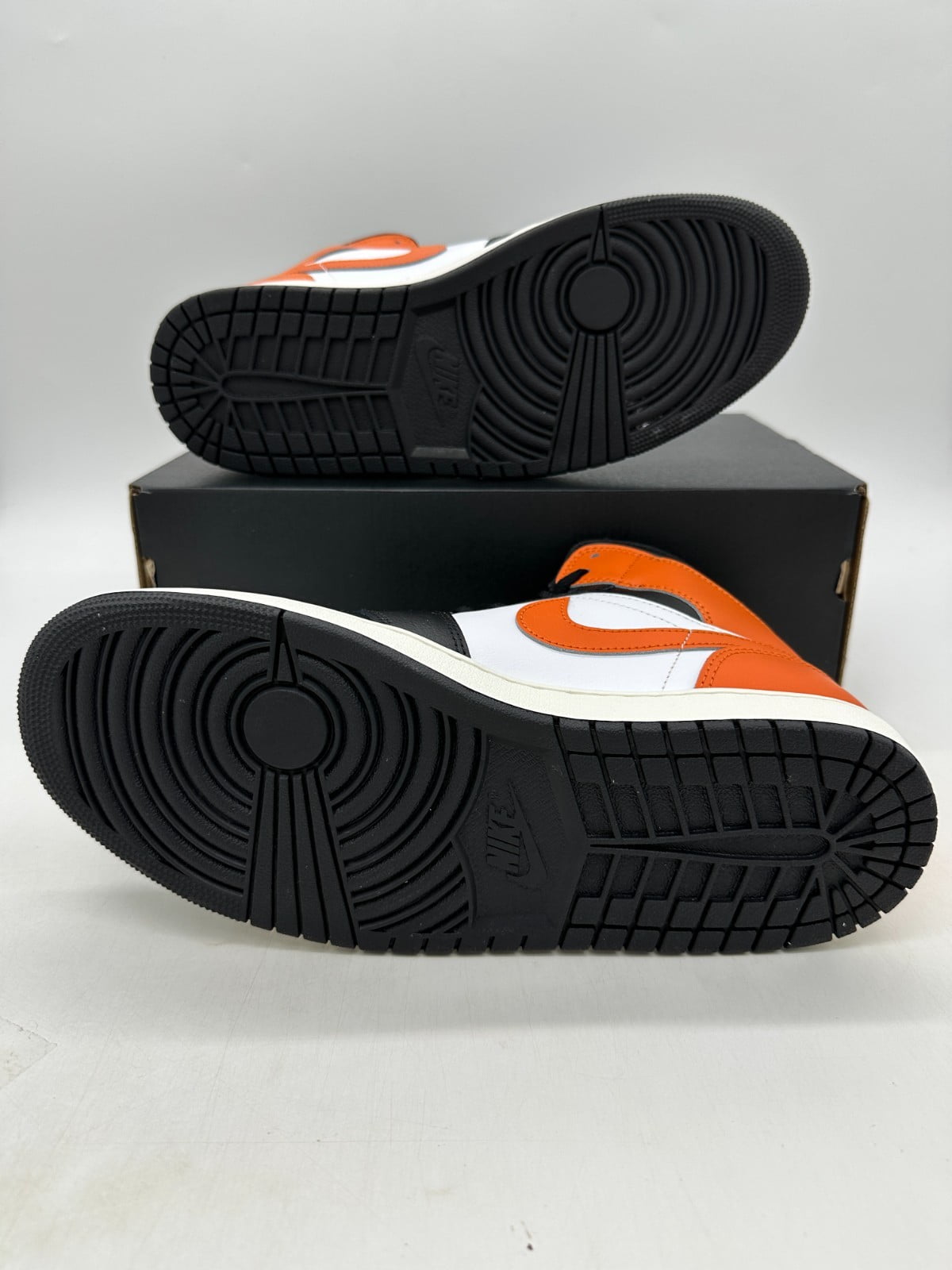 Men's Jordan 1 Mid Starfish/Black-White-Sail (DQ8426 801) - 8
