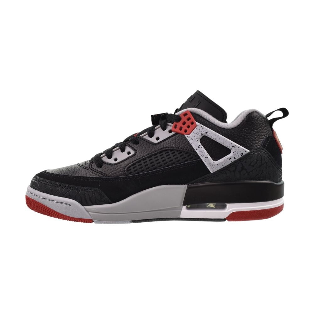 Men's Jordan Spizike Low Black/Gym Red-Wolf Grey-White (FQ1759 009) - 13
