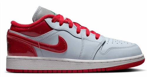 Big Kid's Jordan 1 Low SE Football Grey/University Red (FQ1935 018) - 6