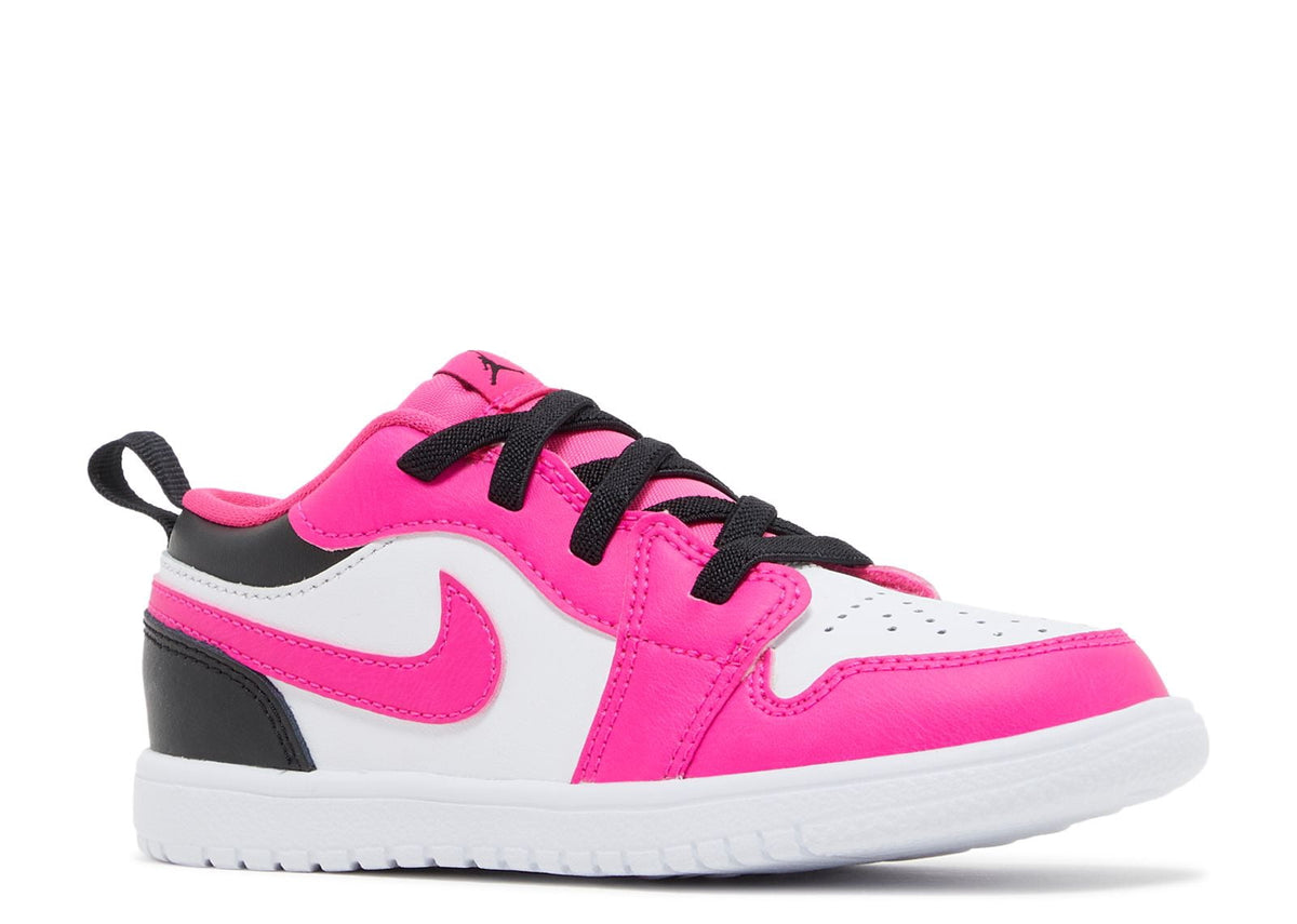 Toddler's Jordan 1 Low Alt White/Fierce Pink-Black (DZ6956 160) - 10