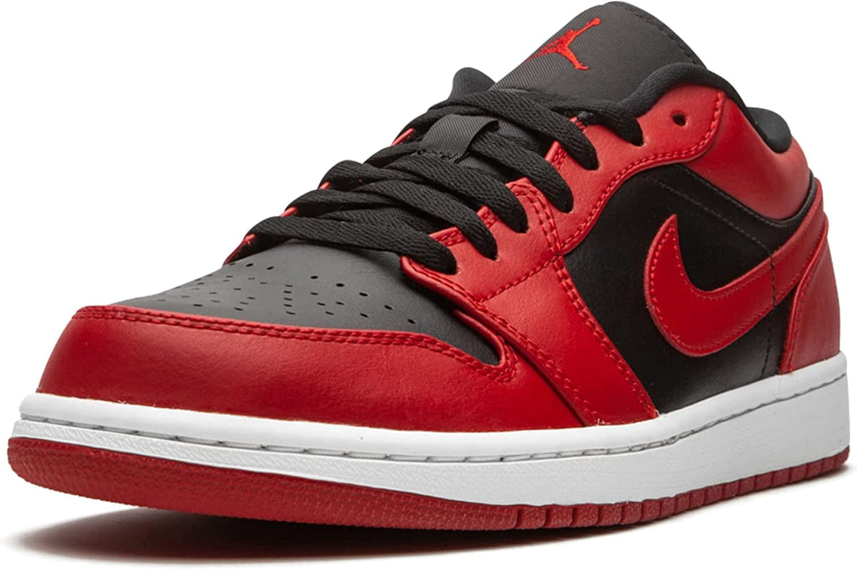 Men's Jordan 1 Low Gym Red/Black-White (553558 606) - 10