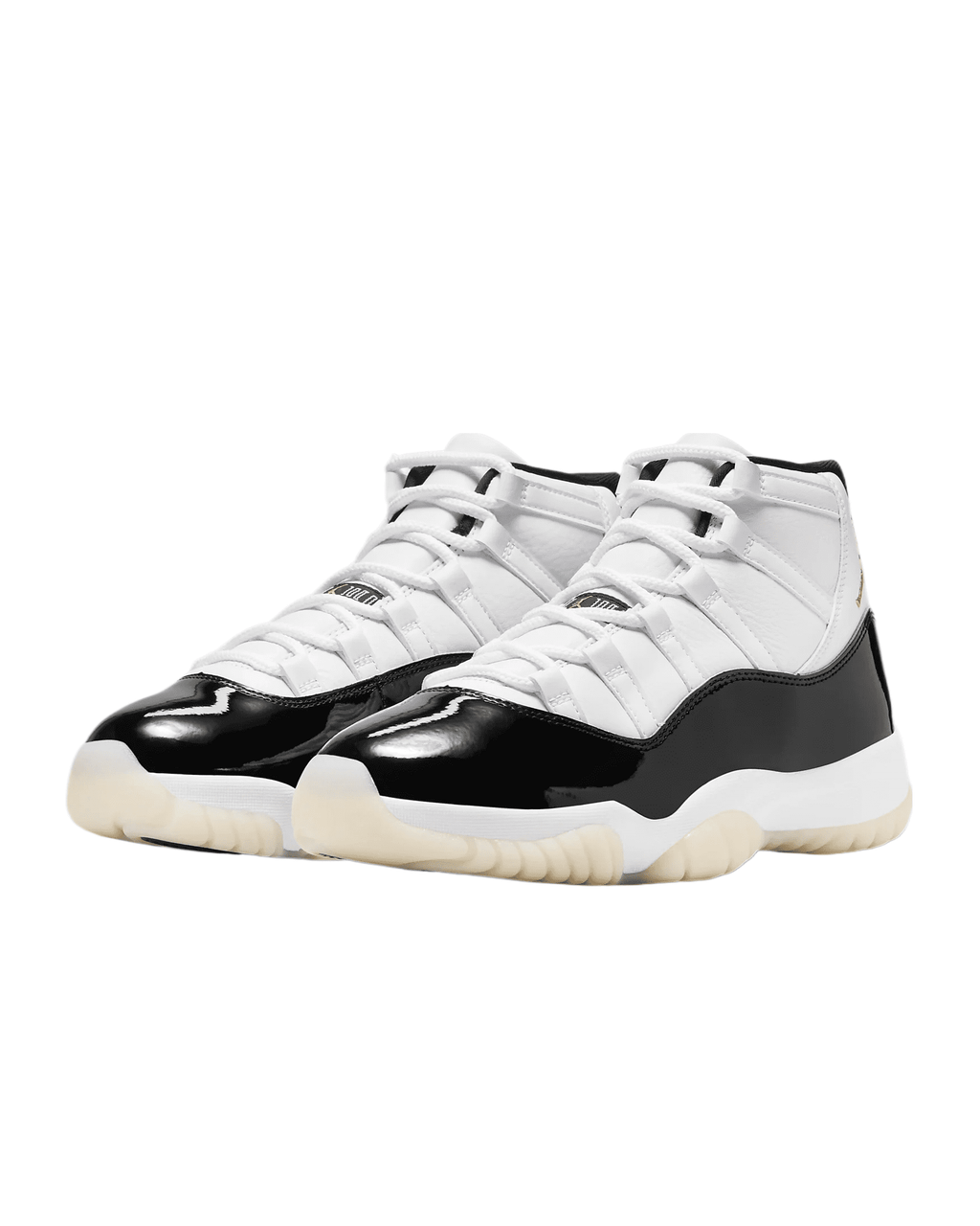 Nike Air Jordan 11 Retro GS Boys Shoes Size 5.5, Color: White/Metallic Gold/Black
