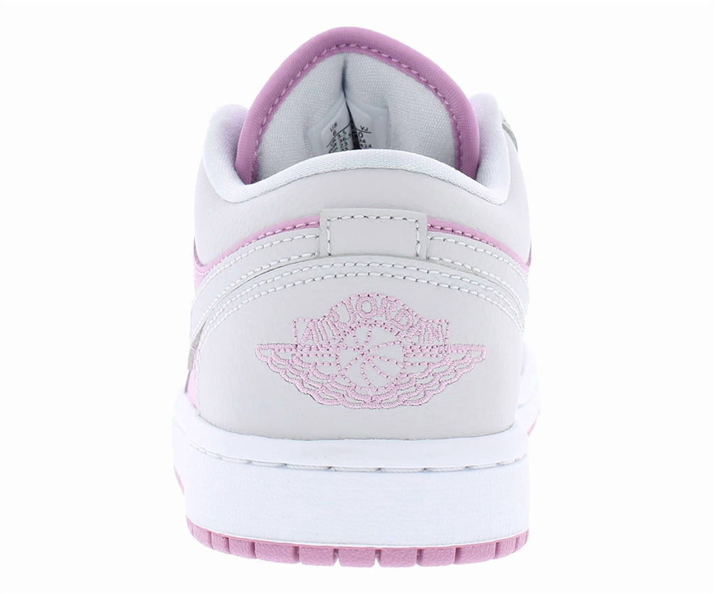 Big Kid's Jordan 1 Mid Pink Foam/White-Fire Red (DQ8423 608) - 7
