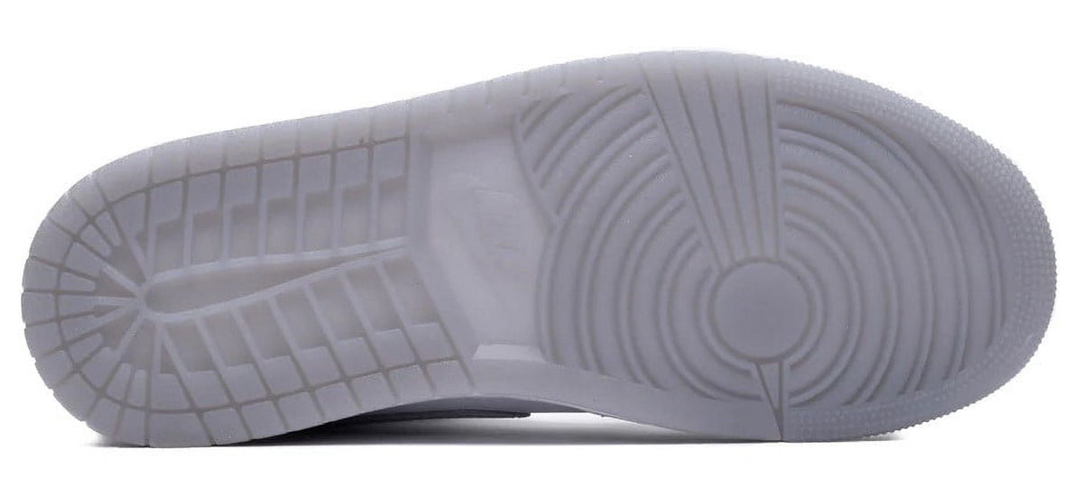Women's Air Jordan 1 Mid SE White/Metallic Silver (FN5031 100) - 6