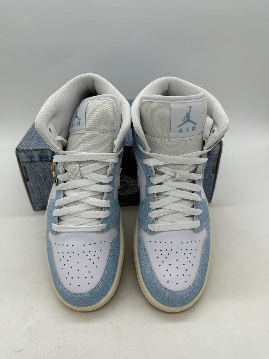Jordan 1 Mid Denim Women's Sneakers HQ2005-100