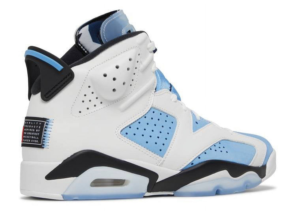 (Men's) Air Jordan 6 Retro 'White / UNC University Blue' (2022) CT8529-410