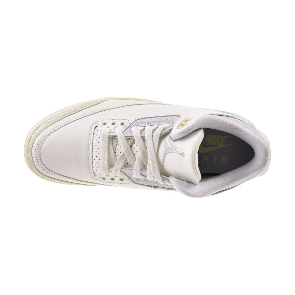 Men's Jordan 3 Retro OG "Spring Is In The Air" Sail/Jade-Aura Aura (IF4396 100) - 12