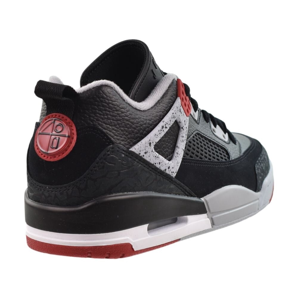 Men's Jordan Spizike Low Black/Gym Red-Wolf Grey-White (FQ1759 009) - 13