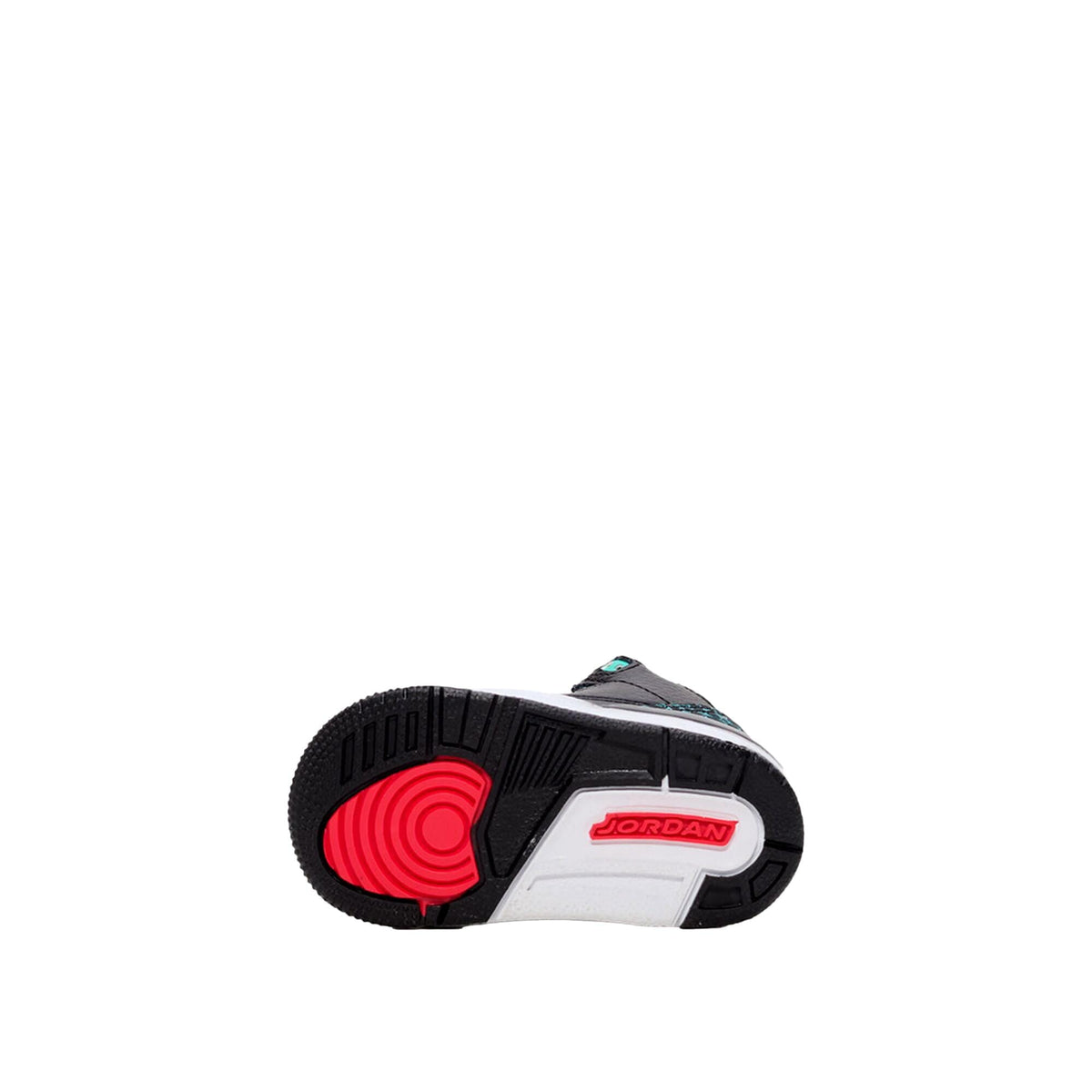 Toddler's Jordan 3 Retro "Cement Grey" Summit Wht/Fire Red (DM0968 106) - 8