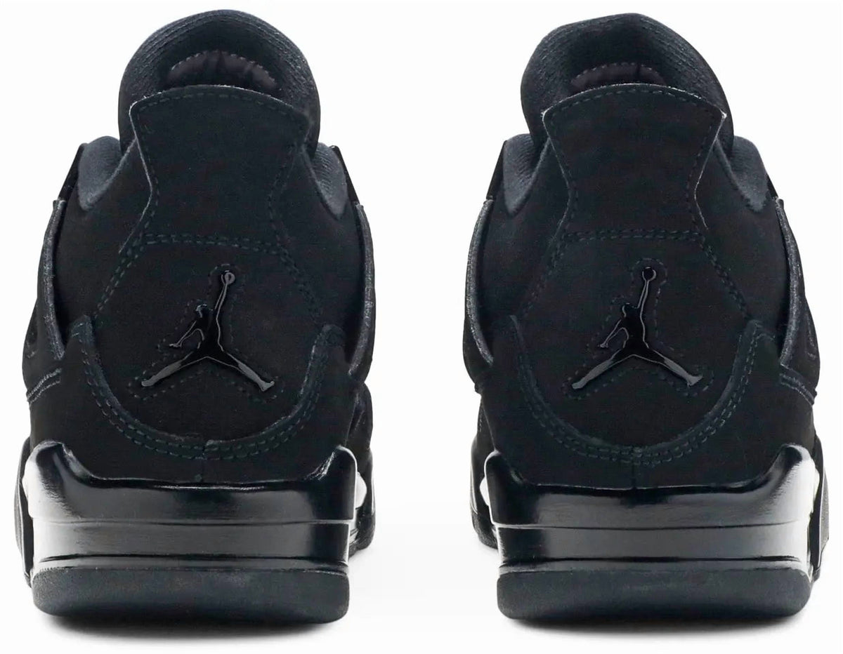 Big Kid's Jordan 4 Retro OG "Black Cat" Black/Black-LT Graphite (IB4171 010) - 4