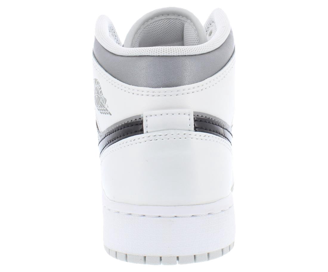 Big Kid's Jordan 1 Mid SE Photon Dust/Blue Chill (HV4400 014) - 6