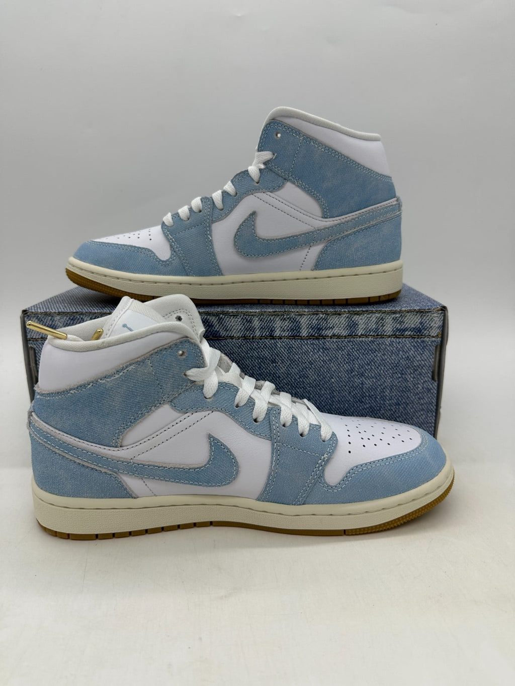 Jordan 1 Mid Denim Women's Sneakers HQ2005-100