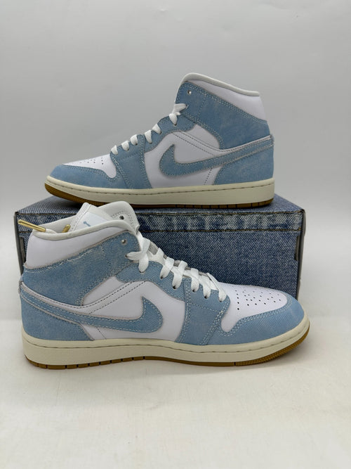 Jordan 1 Mid Denim Women's Sneakers HQ2005-100