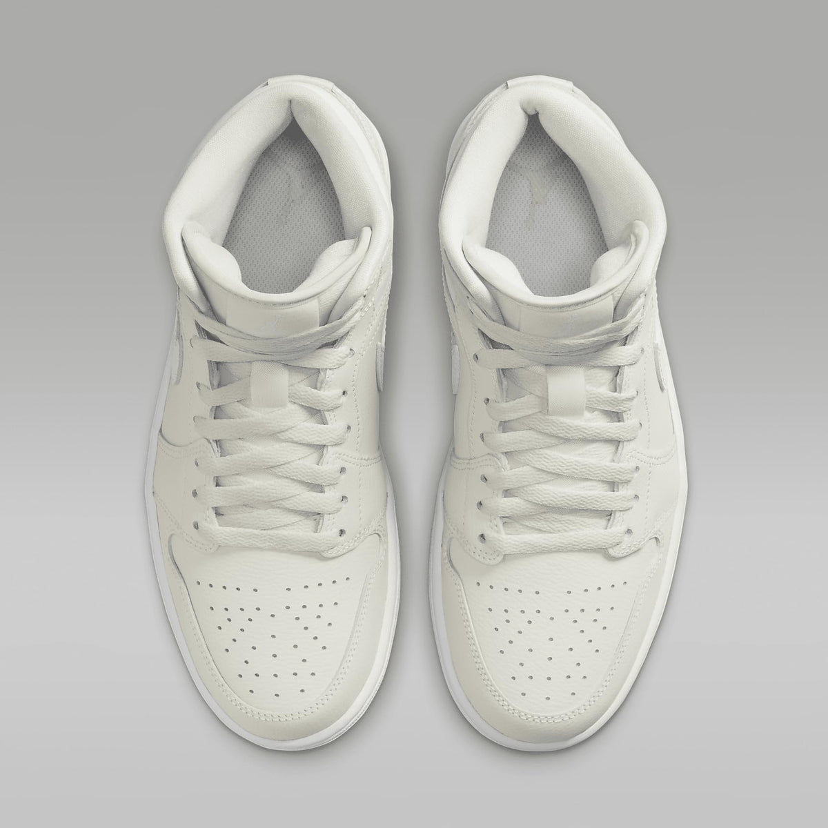 Men's Jordan 1 Mid SE Neutral Grey/Smoke Grey-Sail (FQ7720 002) - 12