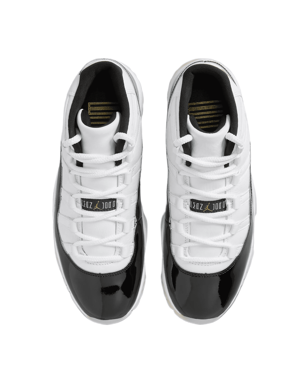 Nike Air Jordan 11 Retro GS Boys Shoes Size 5.5, Color: White/Metallic Gold/Black