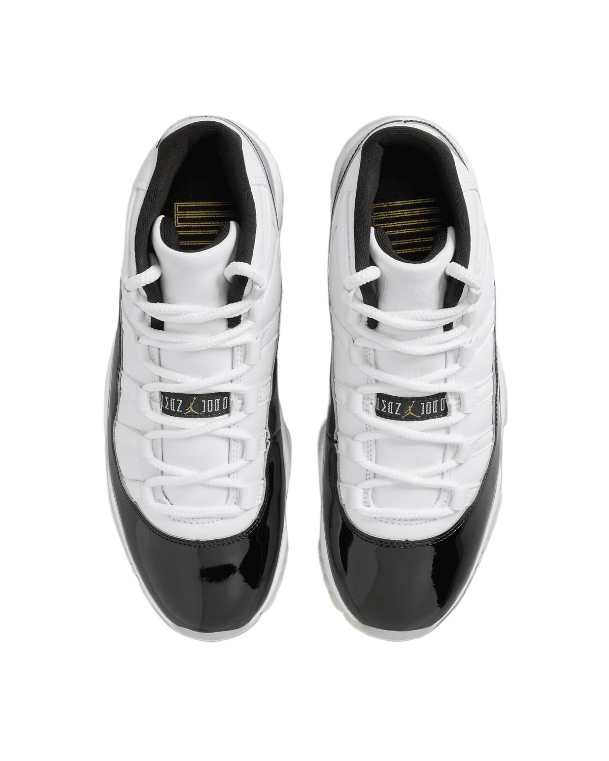 Nike Air Jordan 11 Retro GS Boys Shoes Size 5.5, Color: White/Metallic Gold/Black