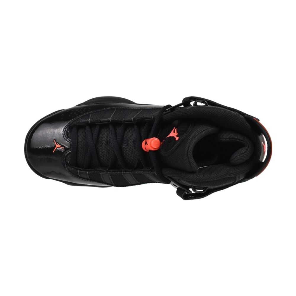 Jordan 6 Rings Black Infrared Big Kids' GS Sneakers 323419-066