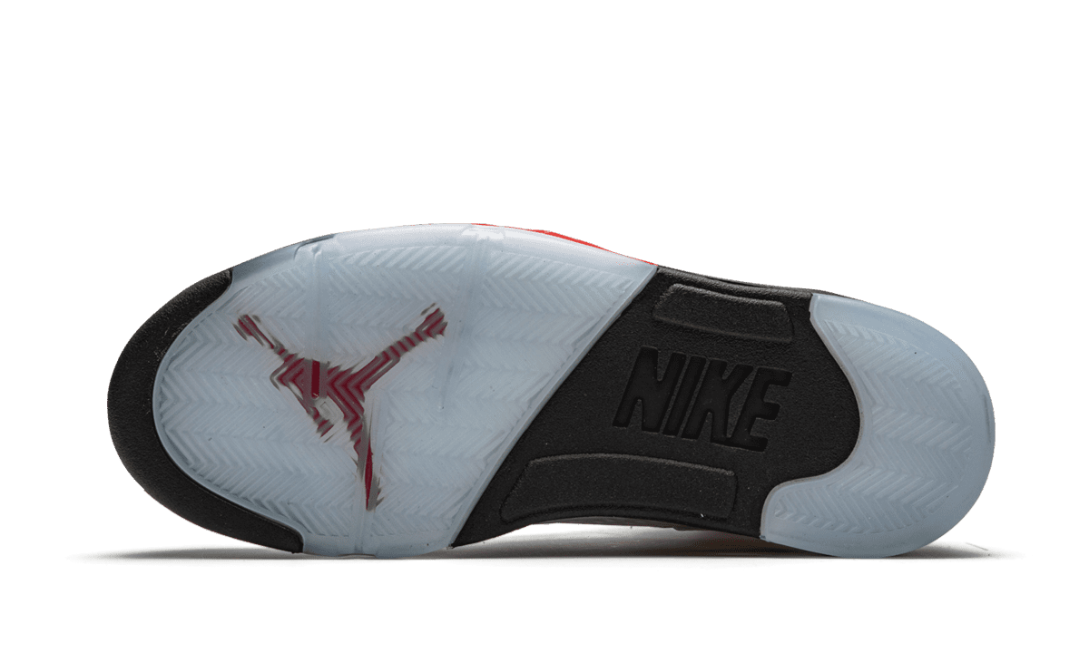 Jordan MENS Air Jordan 5 Retro "Fire Red Silver Tongue 2020" DA1911 102 from Stadium Goods