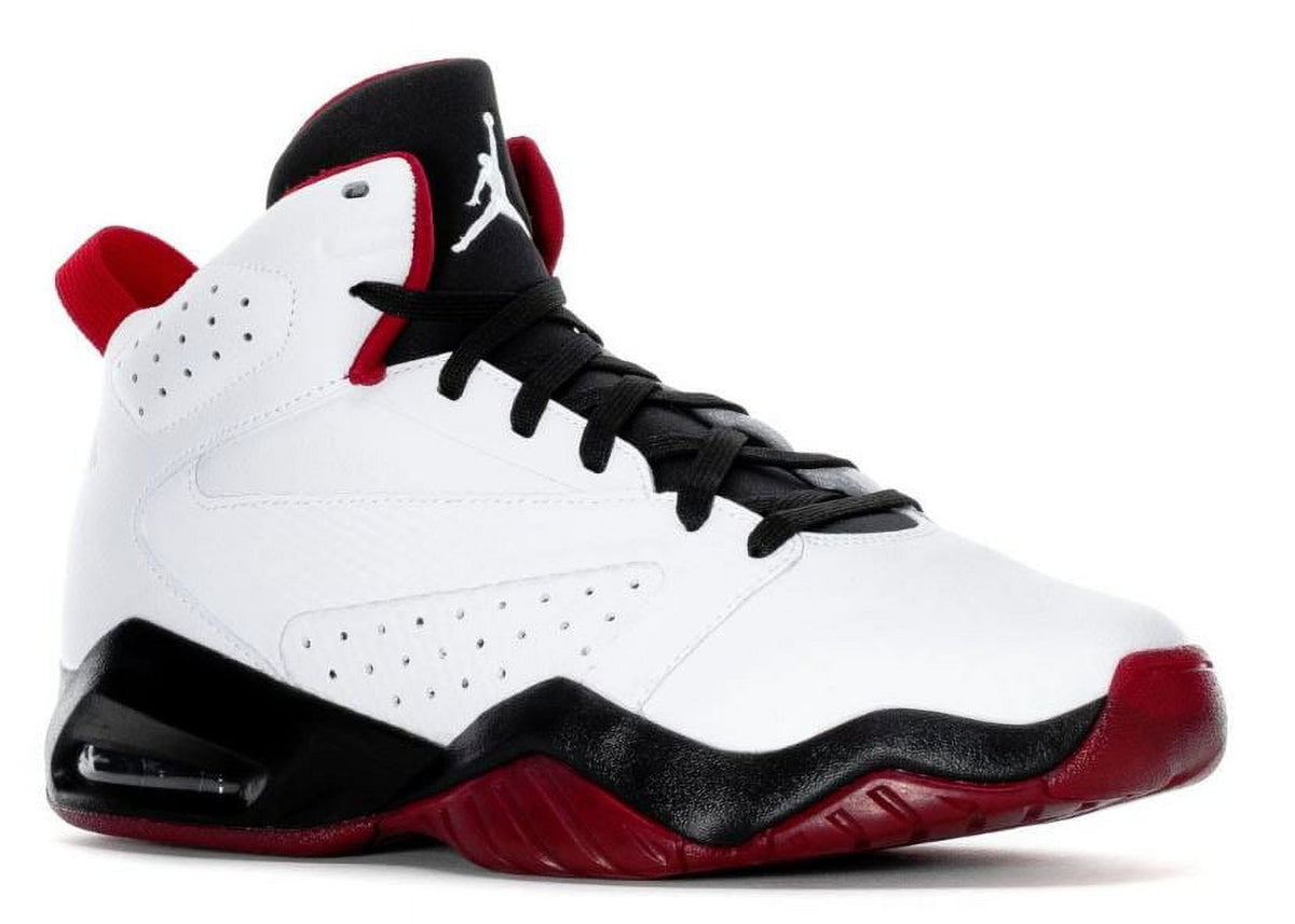Jordan AR4430-106: Mens Lift Off White/Black-Red Basketball Sneakers (13 D(M) US Men)