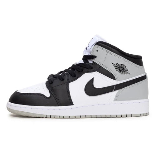 Jordan 1 Mid Ligh Smoke Grey Big Kids' GS Sneakers DQ8423-101