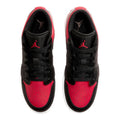 Big Kid's Jordan 1 Low Black/Gym Red-White (553560 066) - 6