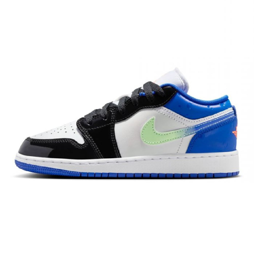 Big Kid's Jordan 1 Low SE Game Royal/Bright Mango-Black (II1249 400) - 5