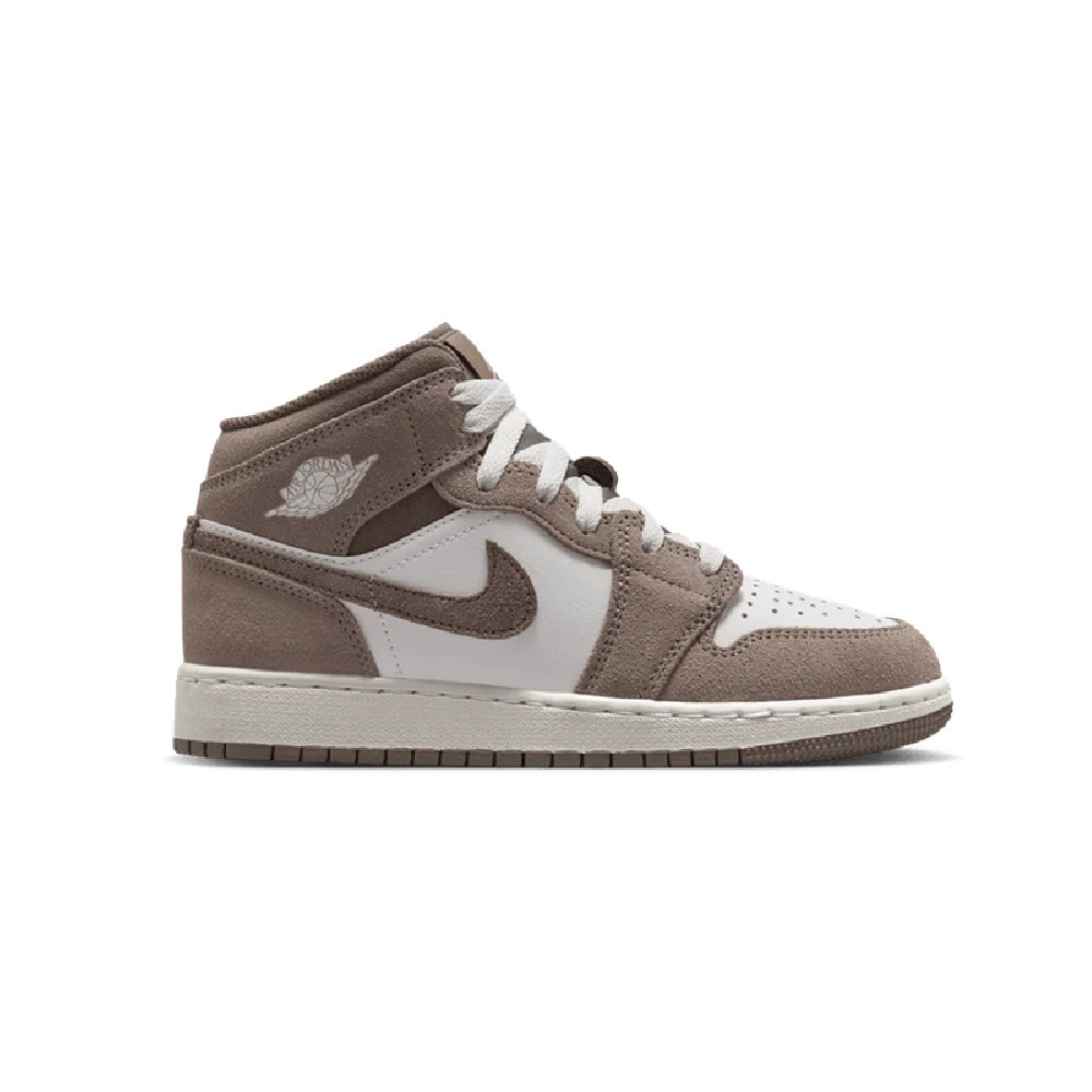 Jordan 1 Mid Enigma Stone Big Kids' GS Sneakers DQ8423-003