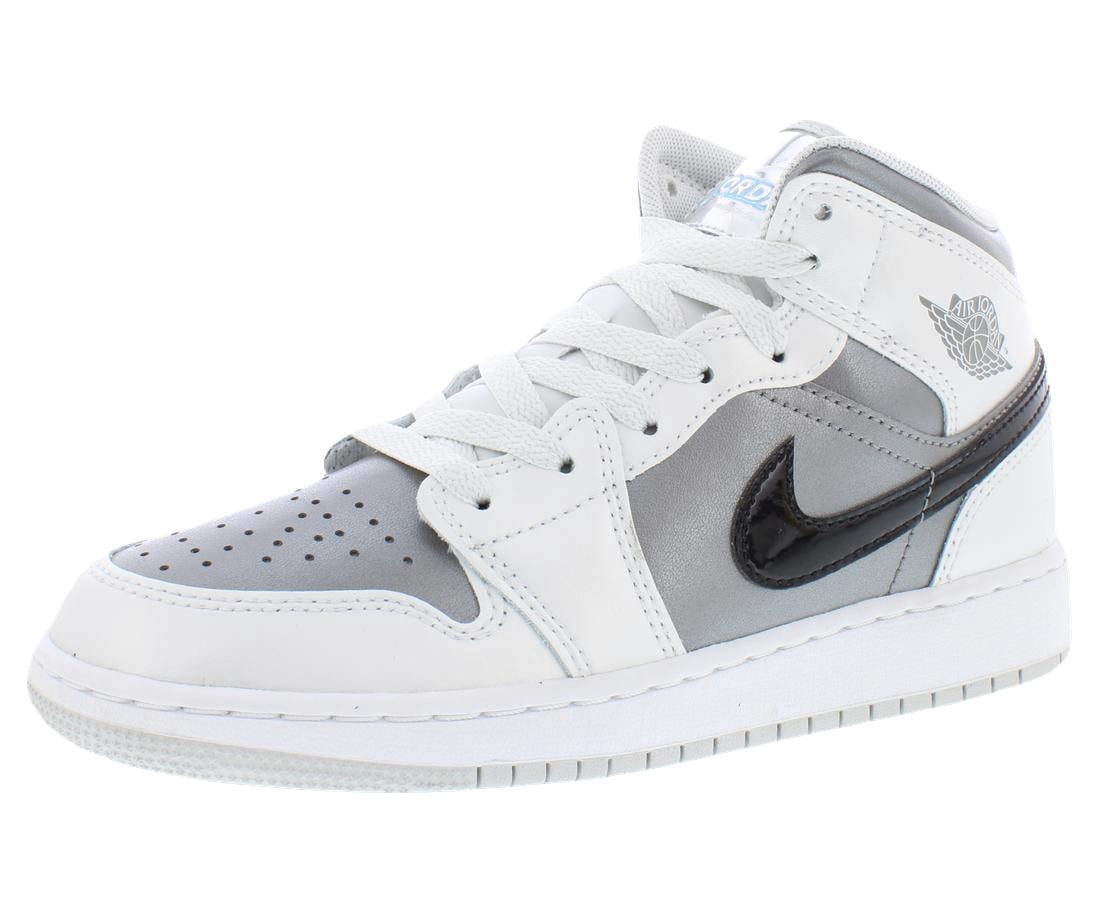 Big Kid's Jordan 1 Mid SE Photon Dust/Blue Chill (HV4400 014) - 6